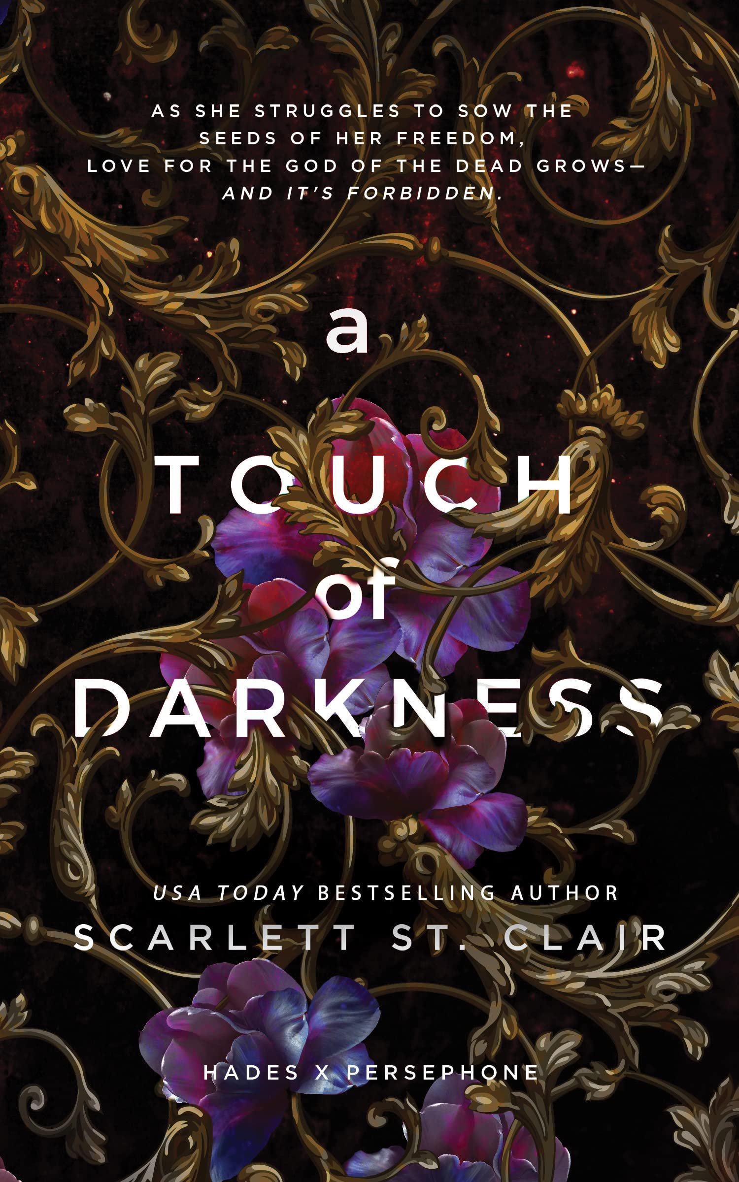 A Touch of Darkness (Hades x Persephone Saga Book 1) Cover